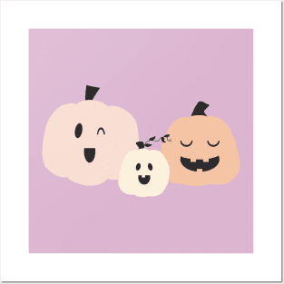 3 Little Pumpkins - Variation 1 Posters and Art